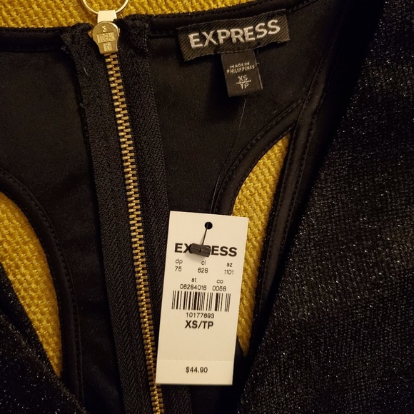 NWT Express | Sparkly Crop Top | Size XS - Picture 7 of 7